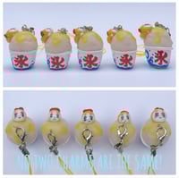 Image 5 of Robot Cat Inspired Japanese Snow Cone Shave Ice Polymer Clay Cell Phone Charm