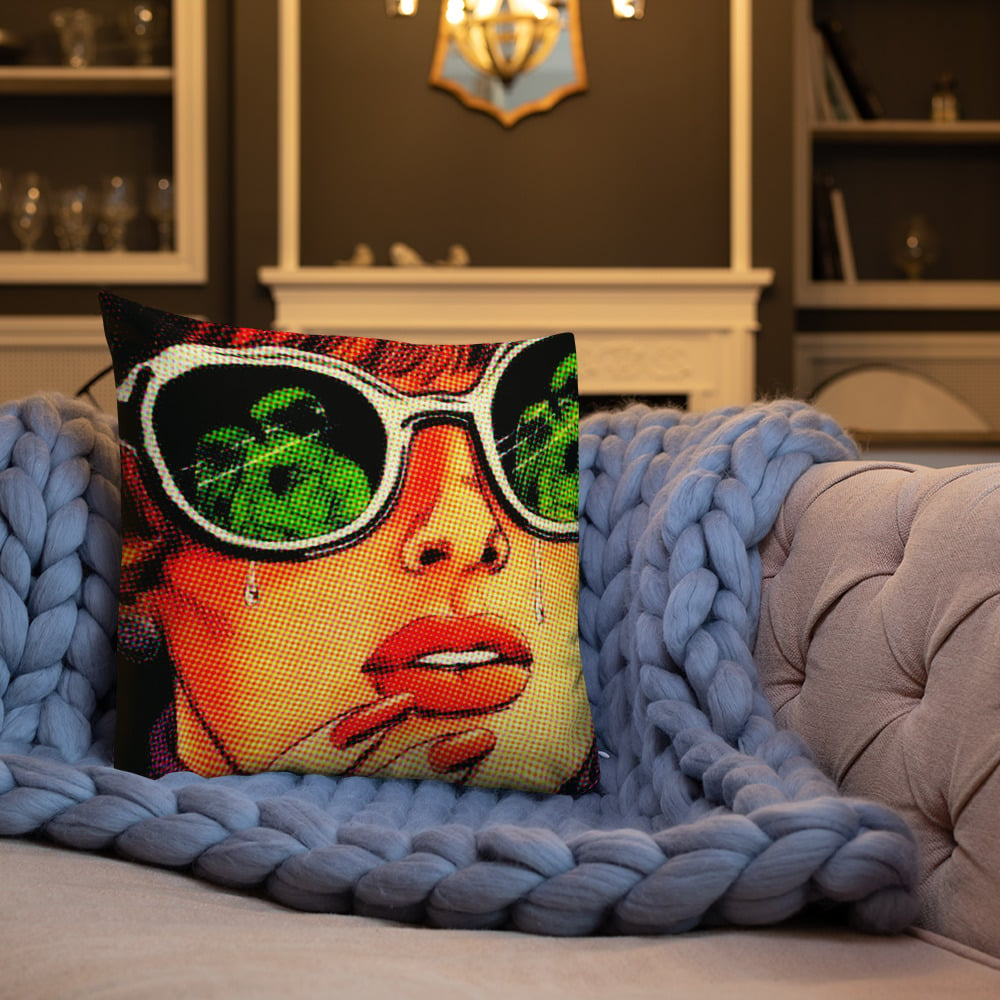 Barbara - ComicStrip Cushion / Pillow