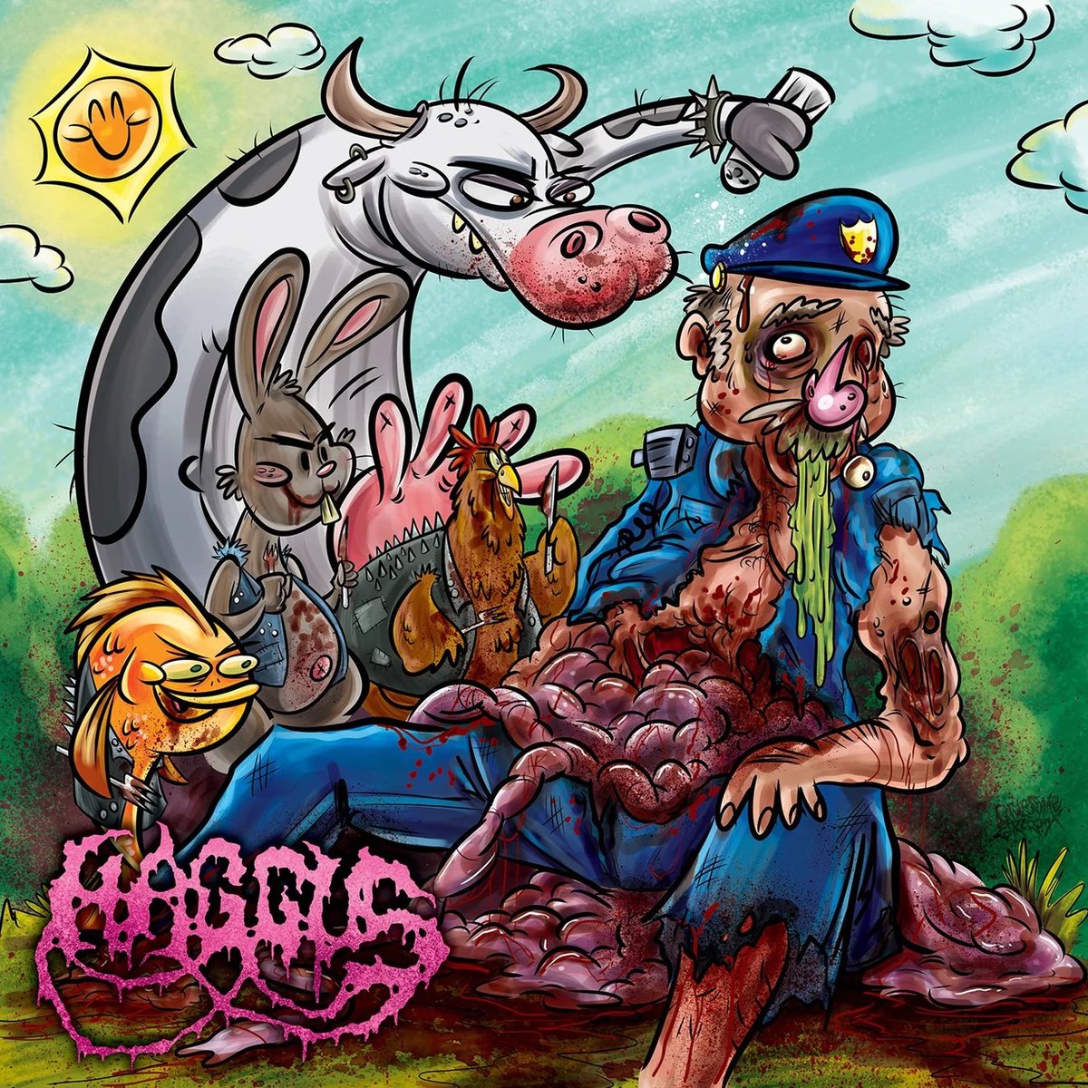 Image of Haggus - "Gore, Gore, And More Gore" LP (German Import)