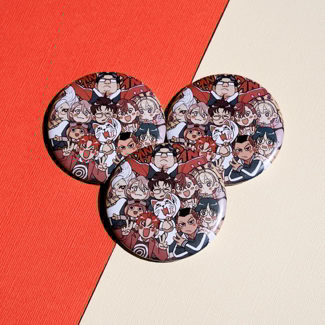 (PO) Dandadan Circle Button