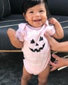 Girl pumpkin face