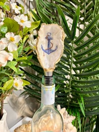 Image 1 of Anchor Oyster Shell Wine Stopper
