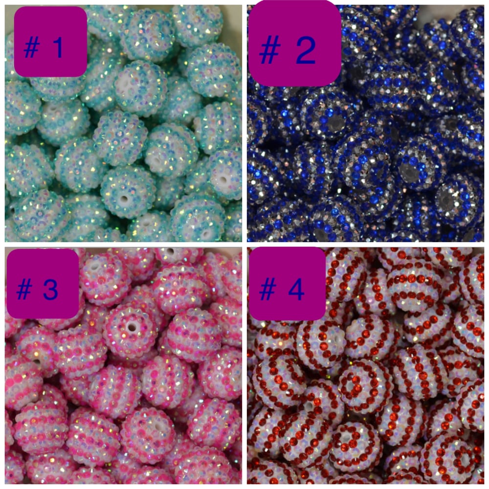 Image of Rhinestone Bead Bags