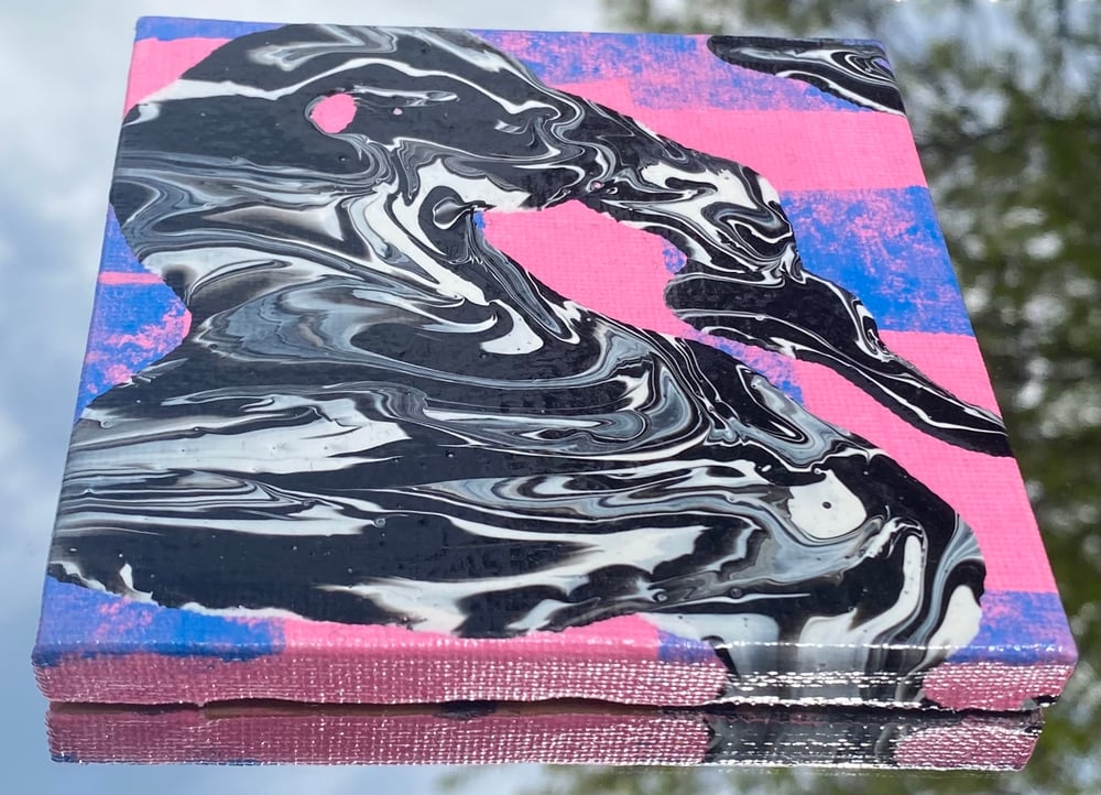 Image of Pink Spill Art