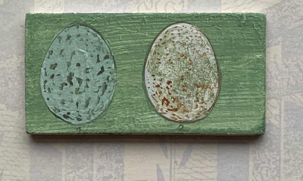 Image of Miniature egg painting C