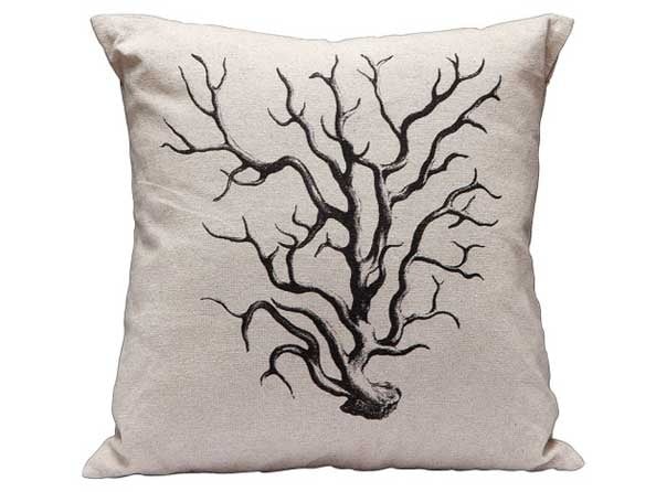 Image of Coral Canvas Pillow 20% off
