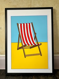 Image 1 of “Sit with me a while” Deckchair