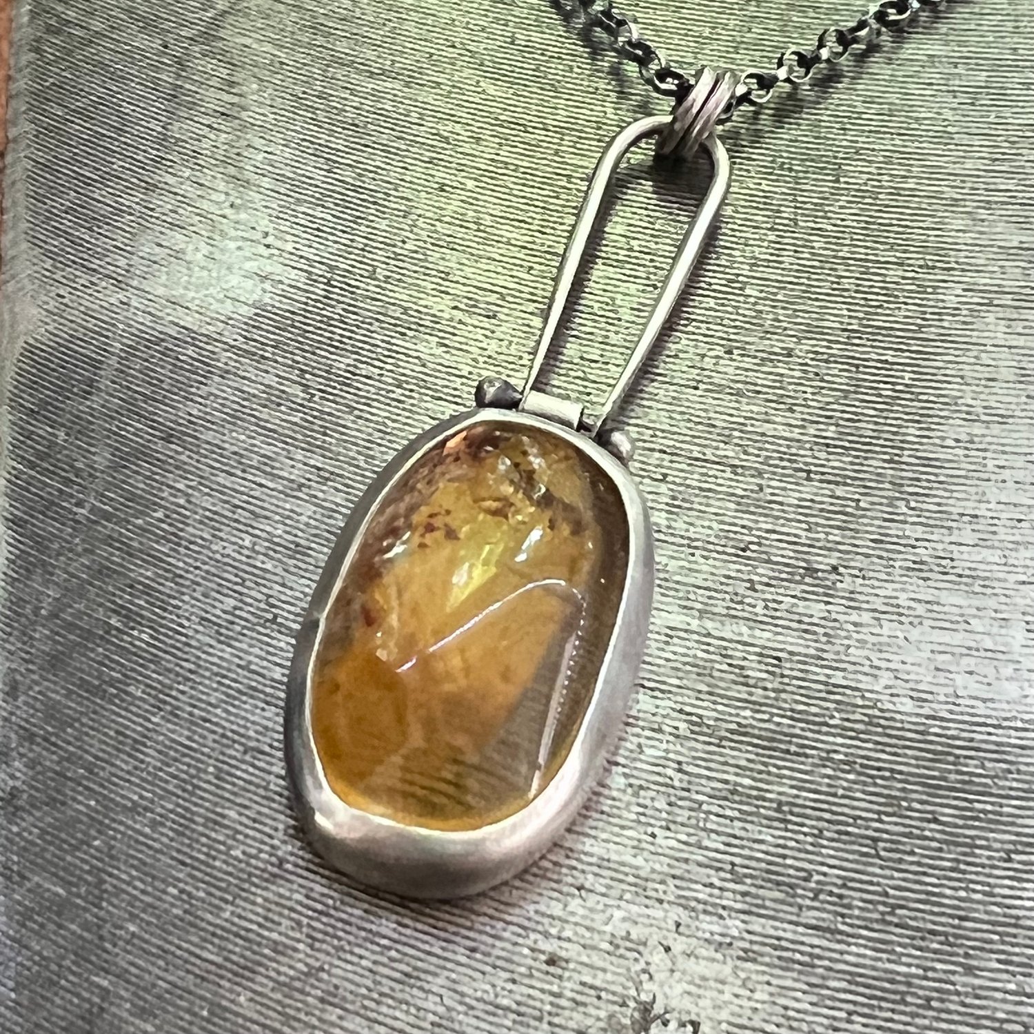Image of Quartz with Mica Necklace 4