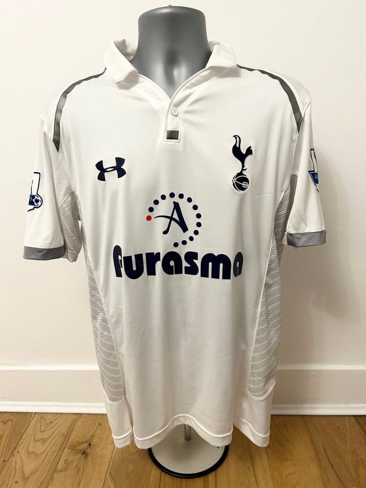 Image of Tottenham Hotspur “DEMPSEY 2” 2012/13 Home Shirt + patches (L)