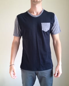 Image of Crew Neck w/ Pocket Grey