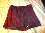 Image of Stretchy Flowery Skirt Size L