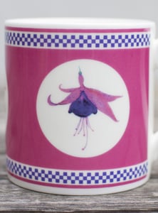 Image of Pink Fuchsia Mug