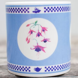 Image of Blue Fuchsia Mug