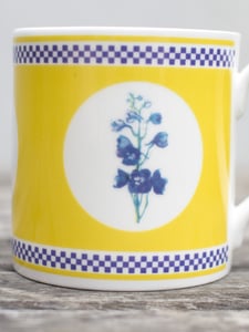 Image of Yellow Delphinium Mug