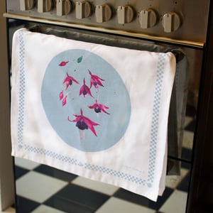 Image of Fuchsia Tea Towel