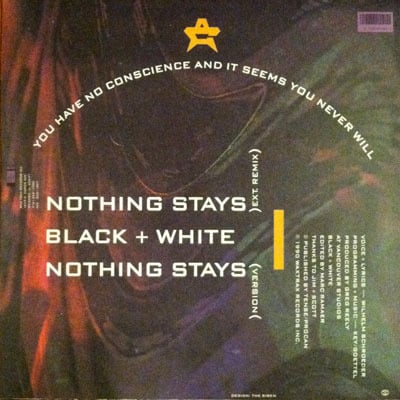 CYBERAKTIF-Nothing Stays 12" /Original-STILL SEALED!