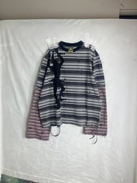 Image 1 of STRIPED JESTER TOP 2