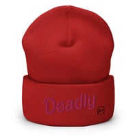 Image 12 of Cuffed Beanie "Deadly"