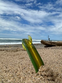 Image 3 of Surfboard Pendant Jade Green and Citron 