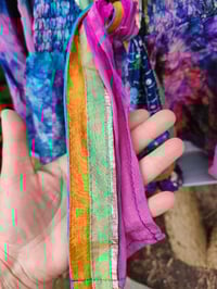 Image 12 of Wanderlust Stevie top rainbow flowers upto 14uk