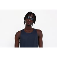 Image 4 of ANM260016 POPLIN SHIRT VEST NAVY BLUE