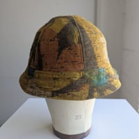 Image 8 of Reworked 6-panel Reversible Bucket Hat Camouflage-3  L 23"