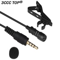 Image 5 of 13.5mm Clip-On Car Audio Microphone Mini Wired External Mic