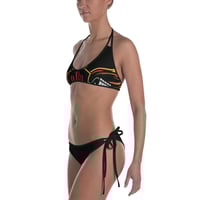 Image 3 of BossFitted Black and Red Bikini