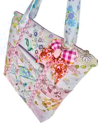 Image 2 of Double Zip Jumbo Tote Bag 09