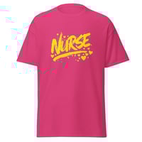 Image 7 of Unisex classic tee, Graffiti Style Nurse Tee