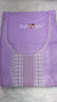 Image 3 of KSV81023-Soft Rayon Cotton Kurtha Set