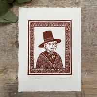 Image 2 of *2nd* 'Gwenllian' Linoprint