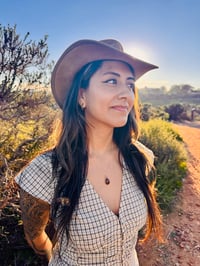 Image 2 of Red jasper love necklace 