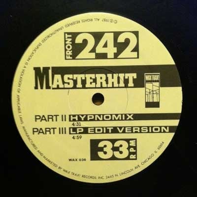 FRONT 242 Masterhit 12"/ Original STILL SEALED-Out of Print