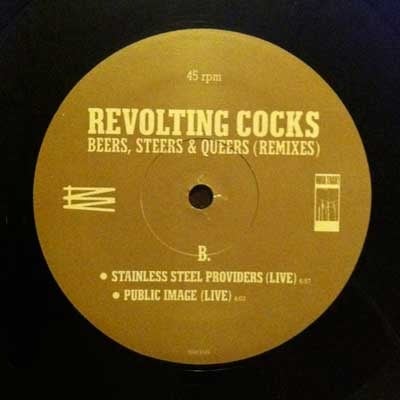 REVOLTING COCKS-Beers, Steers & Queers Remix 12"/ Rare-STILL SEALED