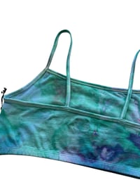 Image 8 of L/XL (40) Bralette in Mermaid Watercolors Ice Dye