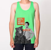 Image of Let's Get Weird Neon Green Tank + Shades