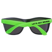 Image of Let's Get Weird Neon Sunglasses