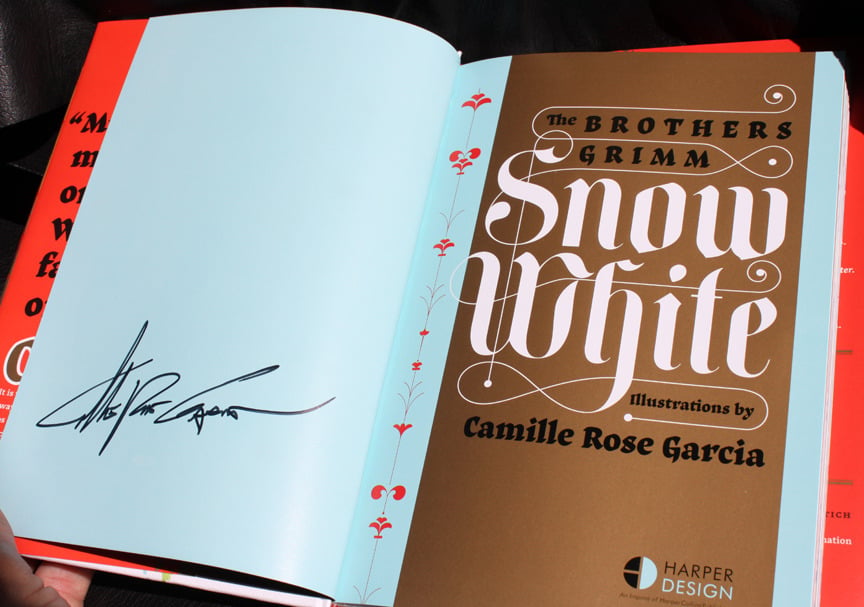 Image of Snow White book (signed copy)