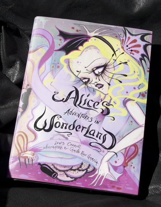 Alice in Wonderland book (signed copy) Camille Rose Garcia Store