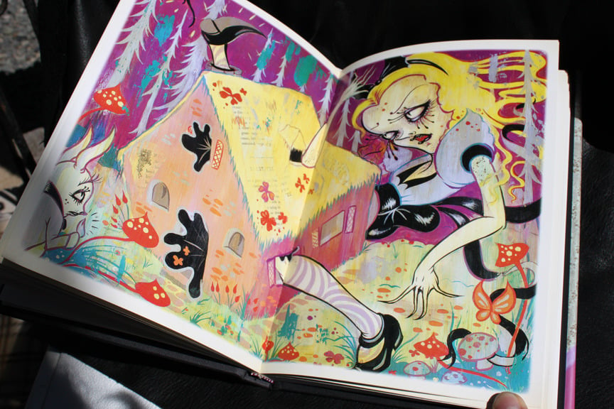 Image of Alice in Wonderland book (signed copy)