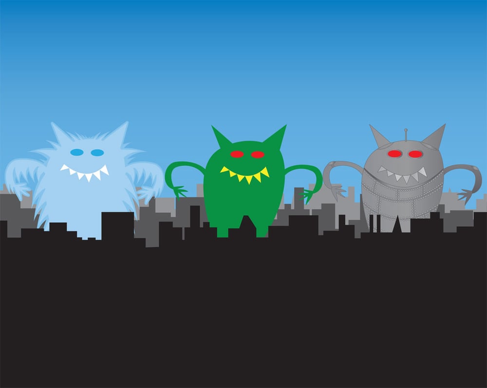Monster VS. The World Print Collection #5