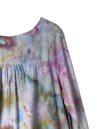 Image 6 of M Cotton Forager Top in Muted Watercolor Ice Dye