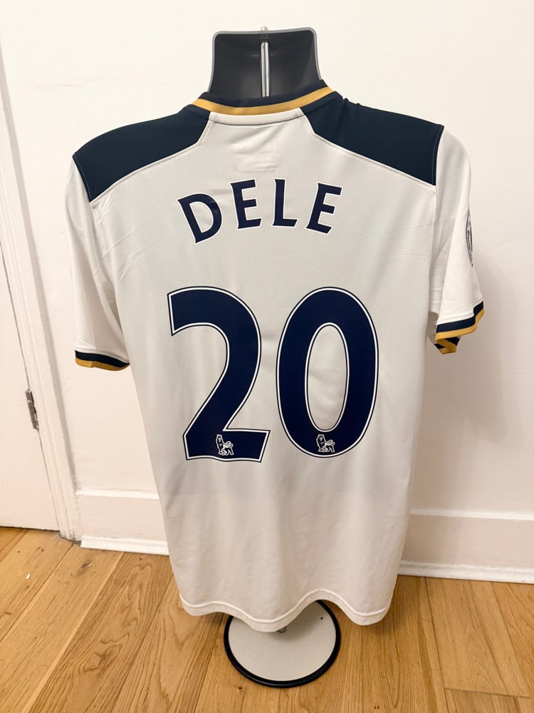 Image of PRE ORDER: Tottenham Hotspur “DELE 20” 2016/17 Home Shirt + PL patches (M)