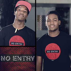 Image of 'NO ENTRY' T-shirts