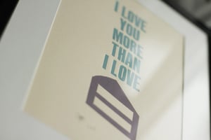 Image of I love you more than I love cake