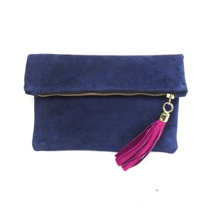 Image of Midi - Navy Suede