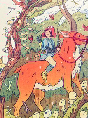 Large Princess Mononoke Print
