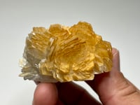 Image 10 of Golden Hunan Calcite UV Specimen | China #2997