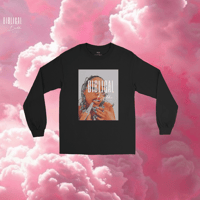 Image 1 of Biblical Baddie ™ : Lip Liner’ Graphic Tee Long Sleeve